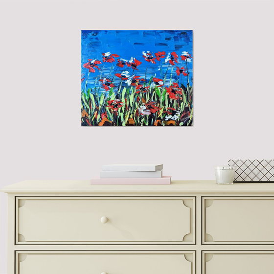 A Meadow Full Of Poppies 2