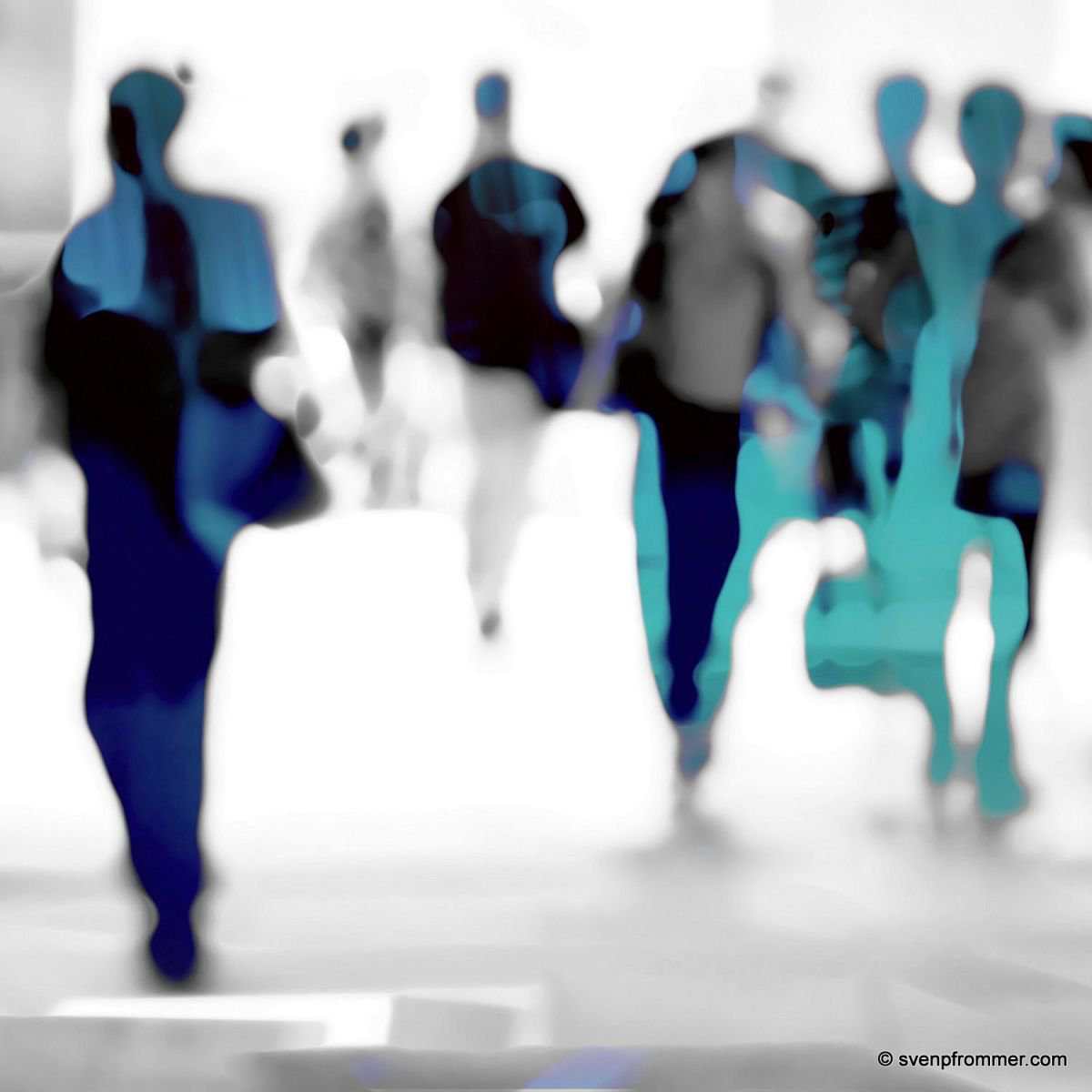Abstract Photograph , Human Proximity Xi By Sven Pfrommer, 39 X 39, Artwork For Sale On Artfinder