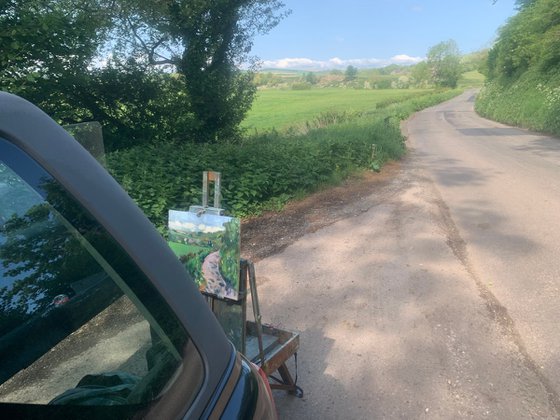 The Road to Burpham.