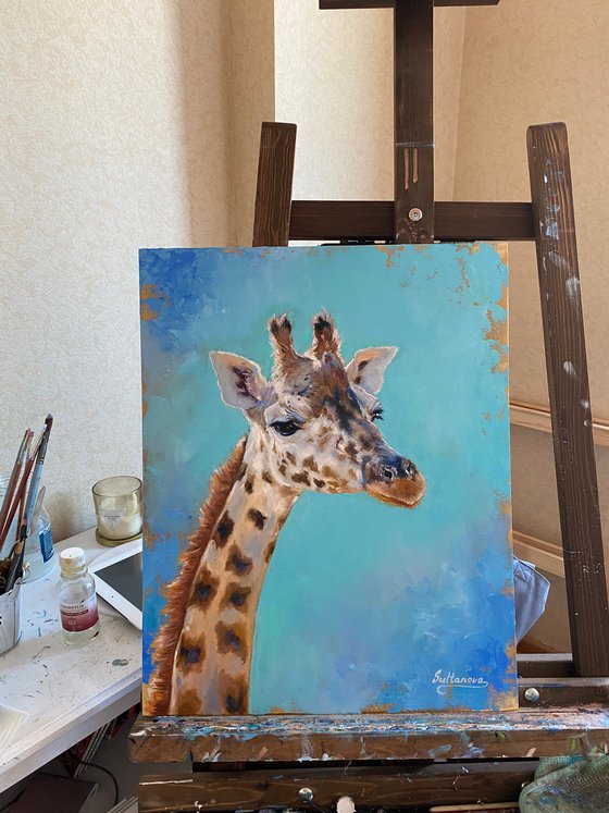 Pretty giraffe