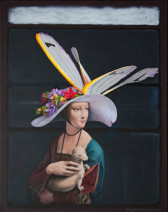 Lady with an Ermine Visiting Rothko
