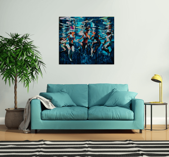 Dancing in the liquid light