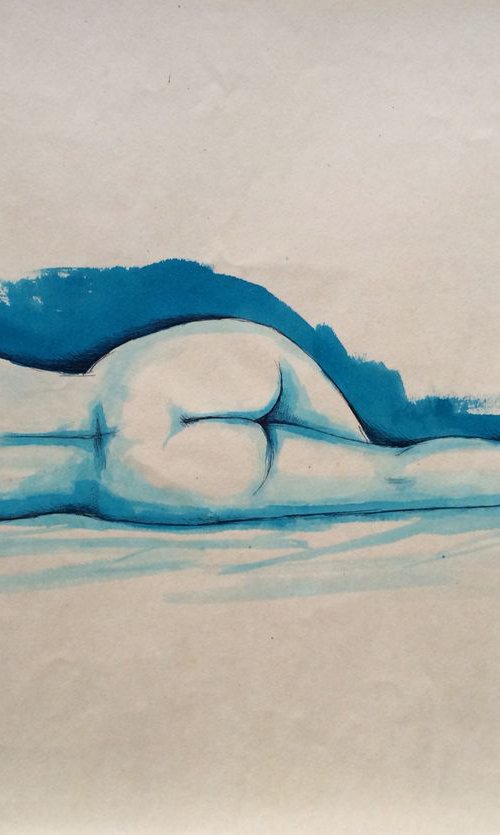 Blue Nude by Vincenzo Stanislao