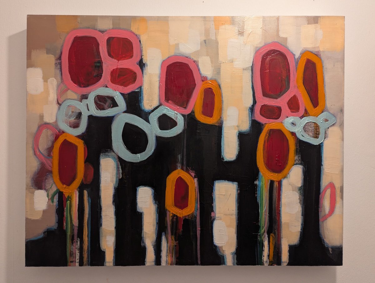  Love Stems By Pia Jarvinen, 28 X 22, Artwork For Sale On Artfinder