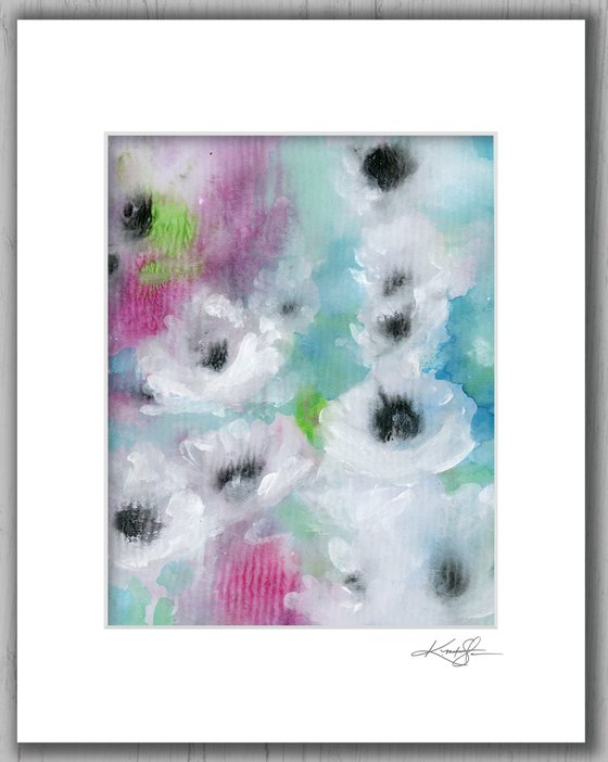 Blooming Bliss 29 - Floral Painting by Kathy Morton Stanion