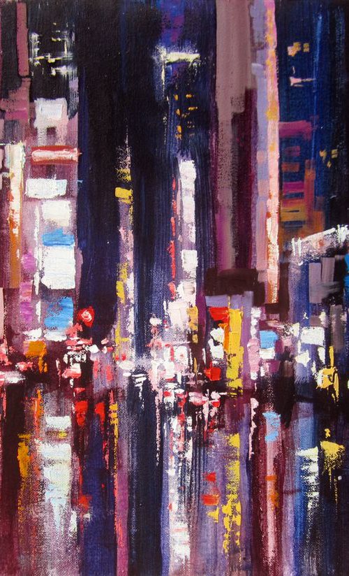 Night city by Aleksandr Neliubin