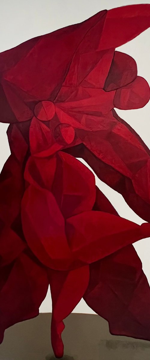 Lovers in Red by Ta Byrne