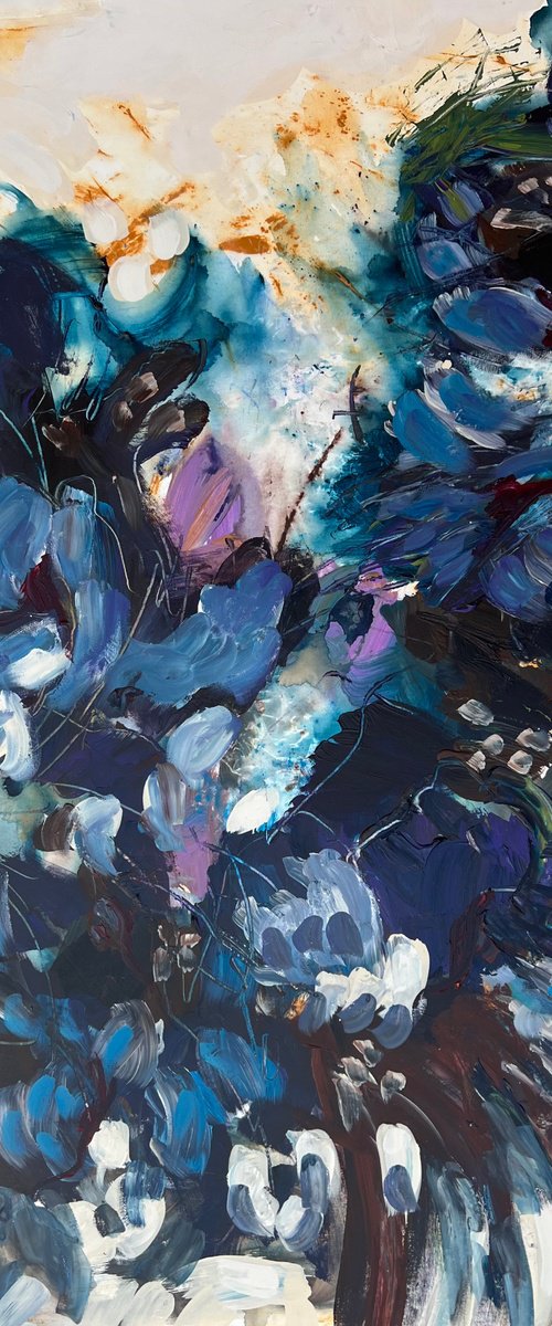 WHEN THE BLUEBERRIES TURN BLUE II by EGLE KURLIANSKAITE
