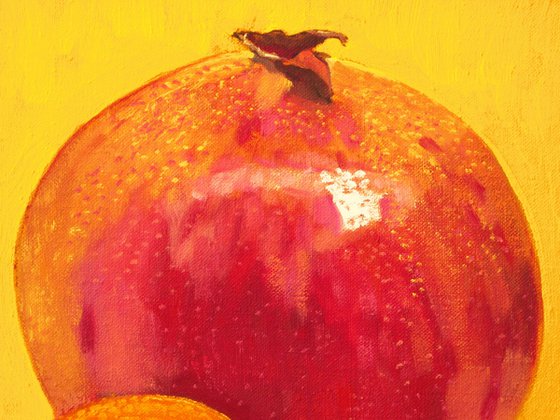 Pomegranate and Orange