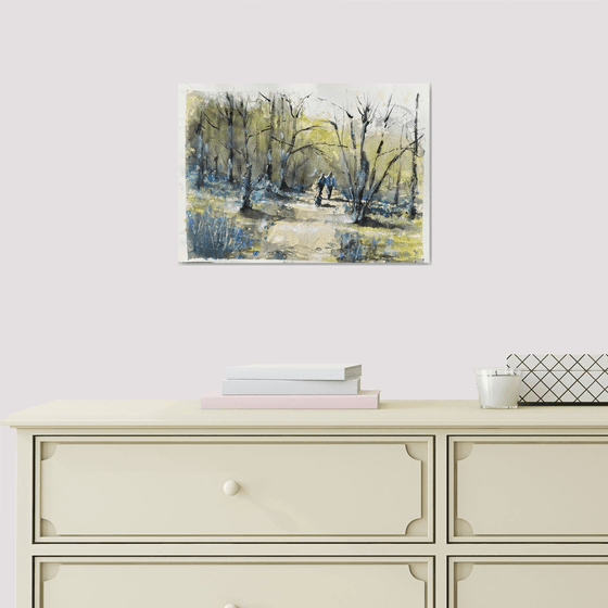Bluebell woodland…