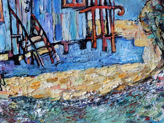 House by the sea.