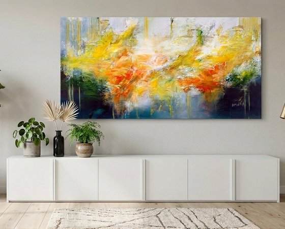 Flamboyant Bloom After Rain