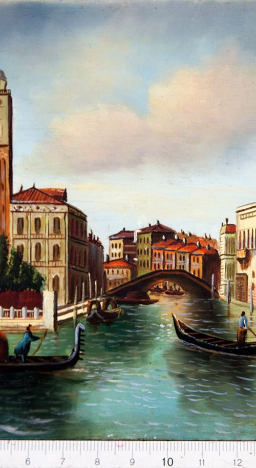 Miniature Old Venice by GOUYETTE jean-michel