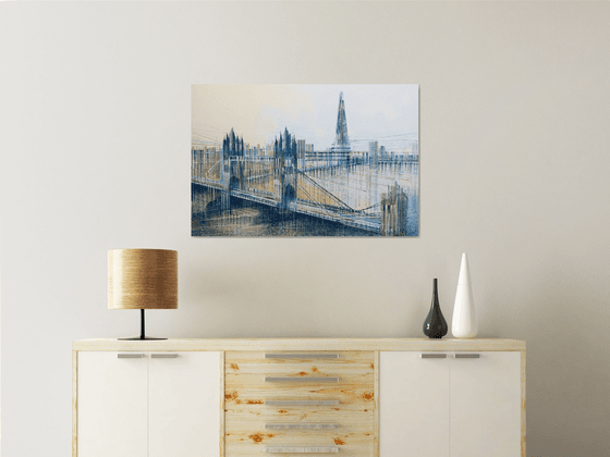 London  - Tower Bridge And The Shard In Morning Light