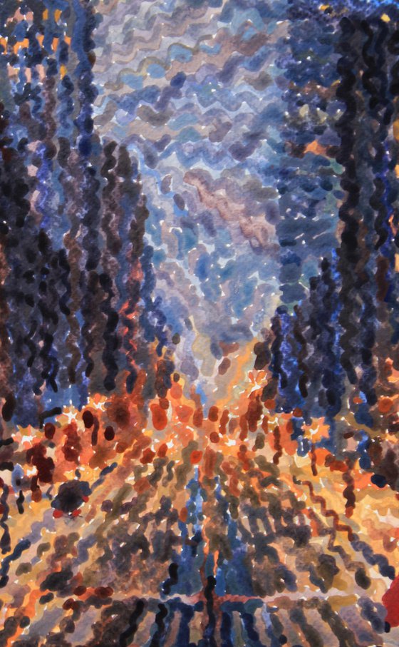 Rainy Night in New York