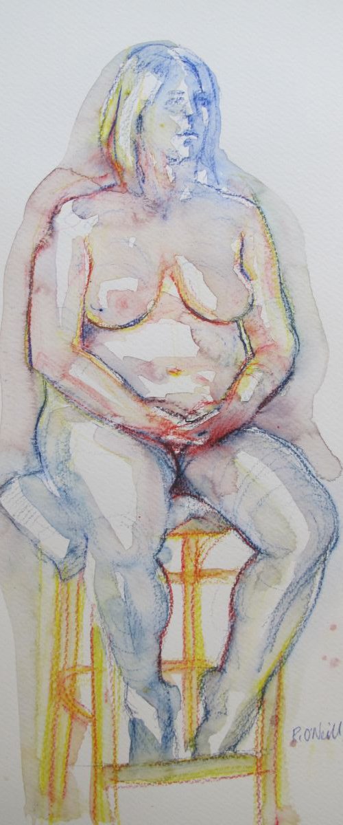 seated nude by Rory O’Neill