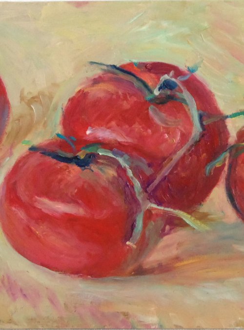 Four tomatoes by Alexander Shvyrkov