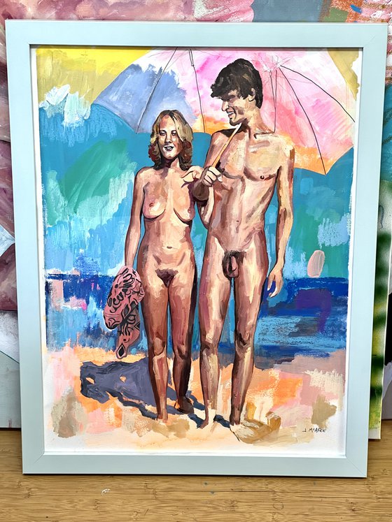 Nude Beach (lovers)