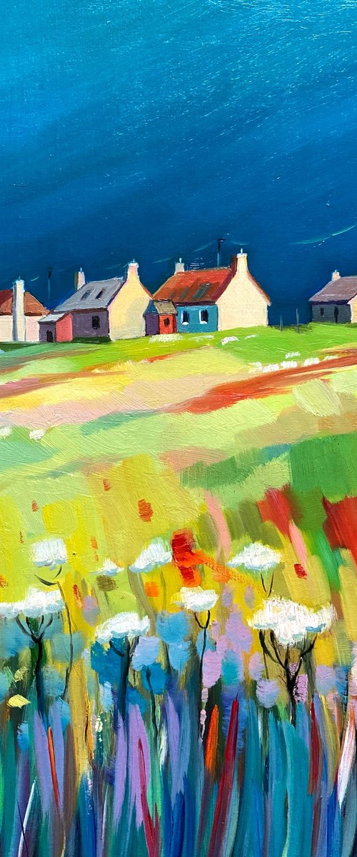 Rural landscape by Olena  Romanenko