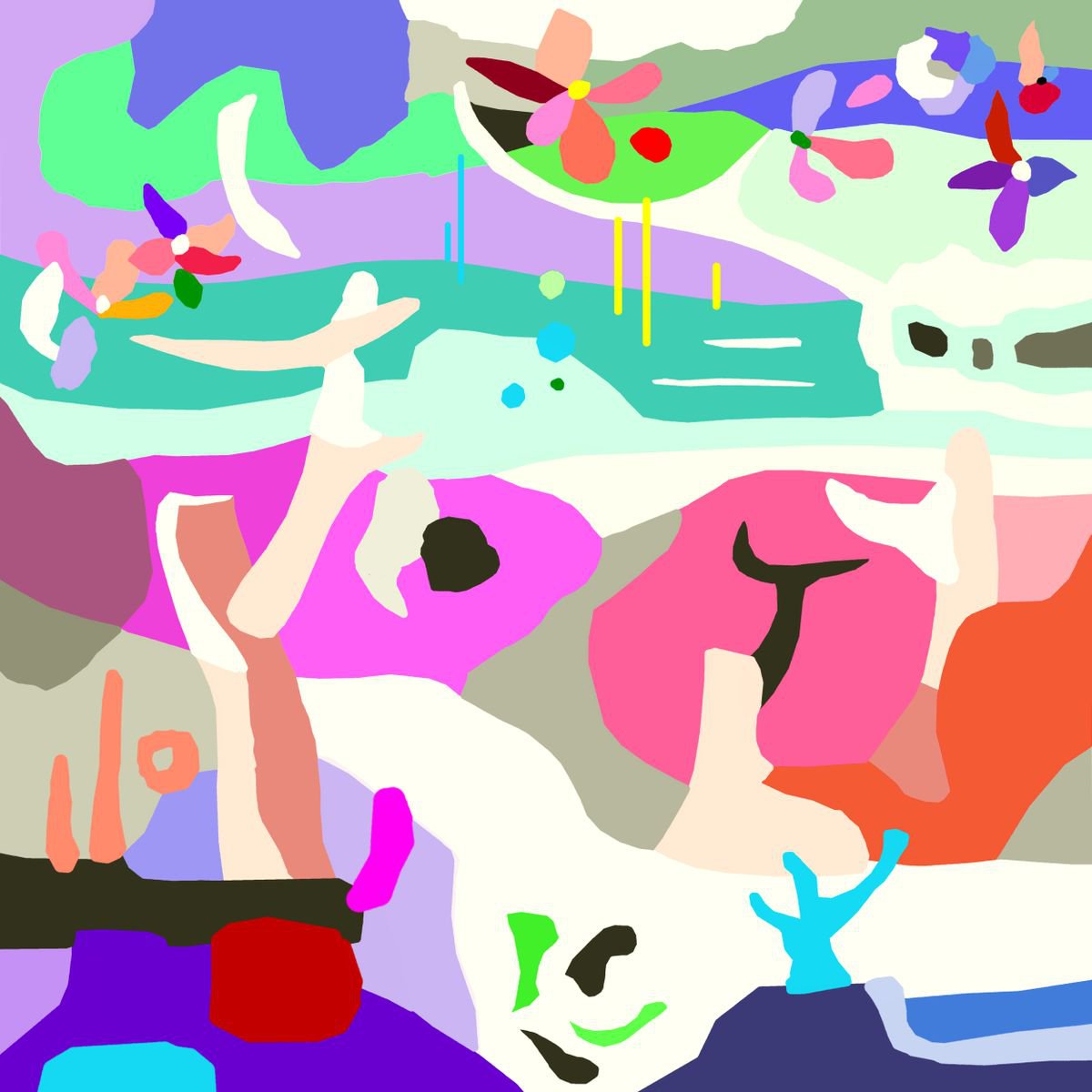 Abstract Giclee Print , Everything Is Possible By Alejos, 17 X 17, Artwork For Sale On Artfinder