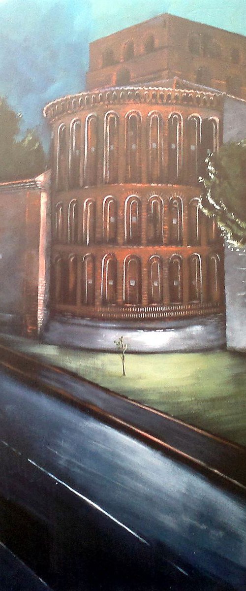 MOZARABE. 81x100cm by Rafael Carrascal
