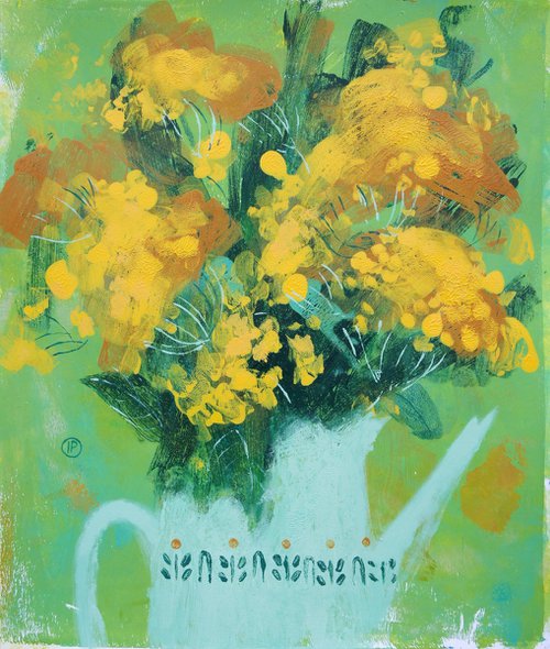 Yellow summer by Irina Plaksina