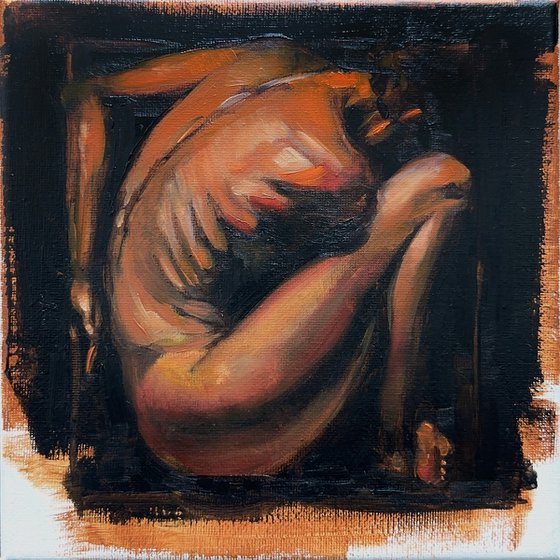 Me I Keep Hidden - Small Figurative Nude