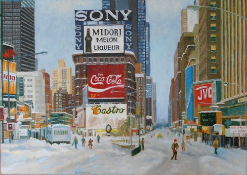 New York, Winter in 1984 by Juri Semjonov