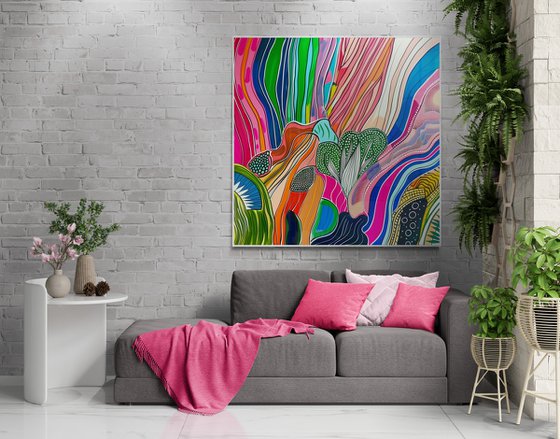 Geometric abstraction #69