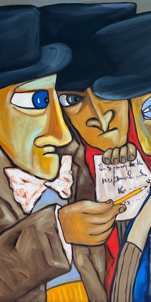 The Conspirator's plotting by Ta Byrne