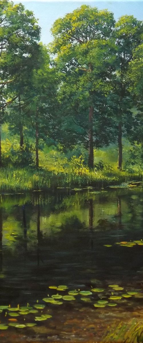Summer River by Oleg Riabchuk