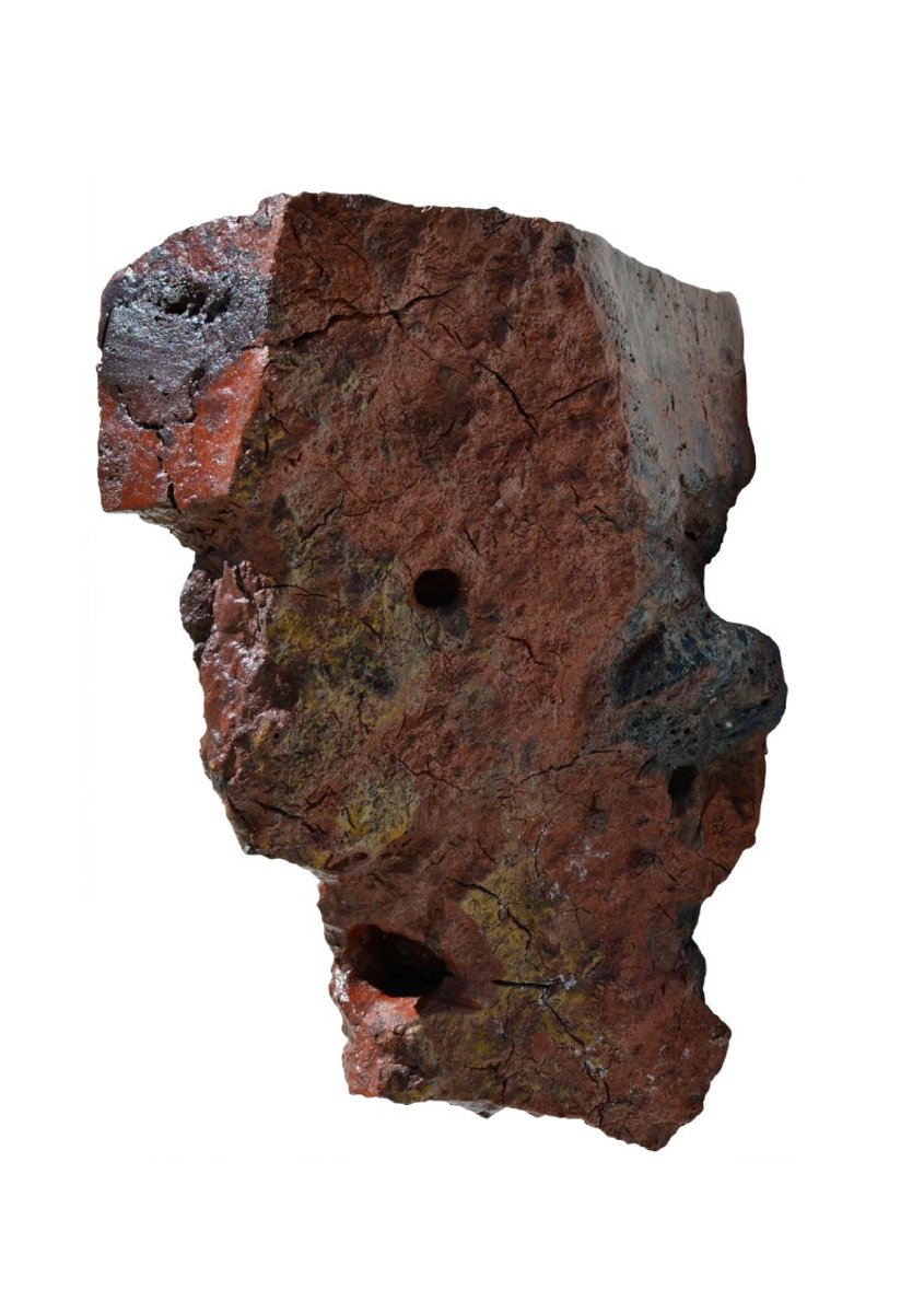 Expressive Portrait Stone Sculpture By Ognyan Chitakov, 7 X 18", "Talking Heads Xi", Original Artwork