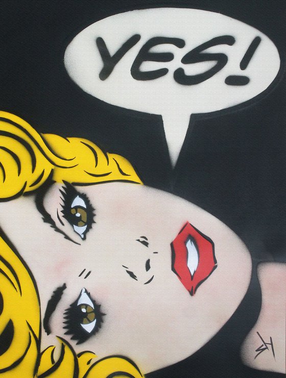 YES! (Black) (on an Urbox).