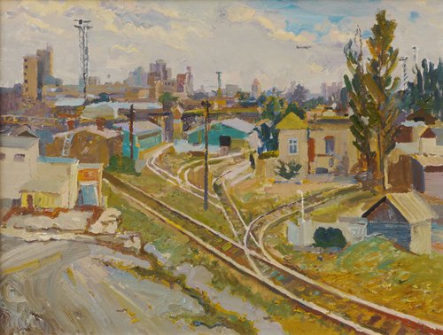 Old railroad by Victor Onyshchenko