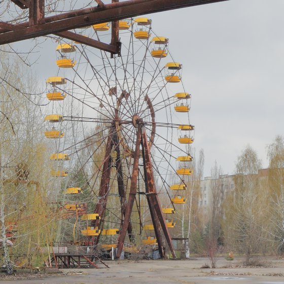 #88. Pripyat attraction park cars 1 - Original size