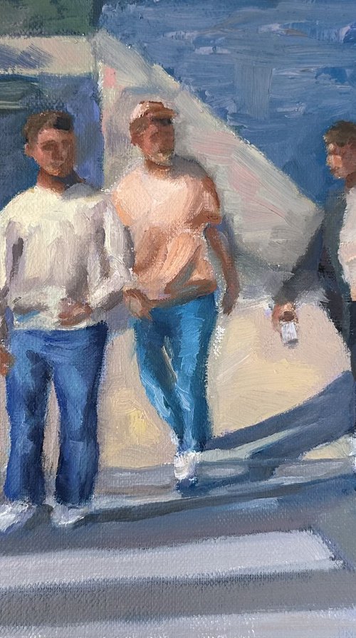 Walk Light is On by Grace Diehl