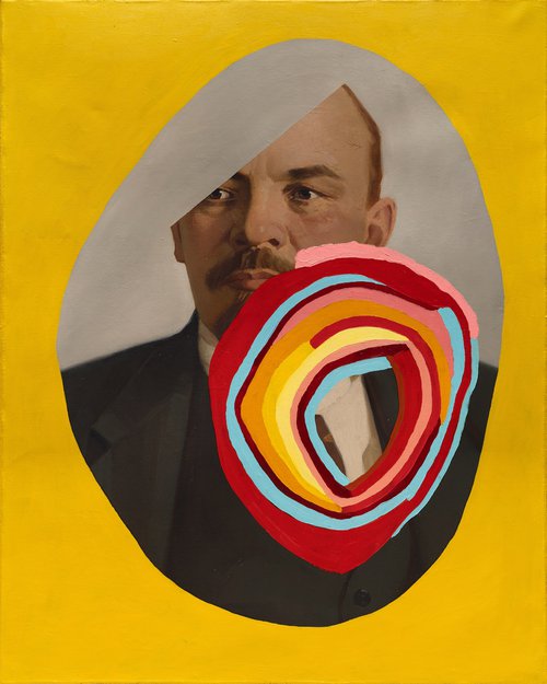 Recycled Lenin #22 by Oleksandr Balbyshev