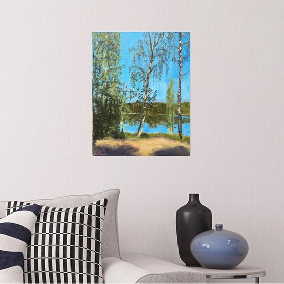 Pastor's lake trees 3