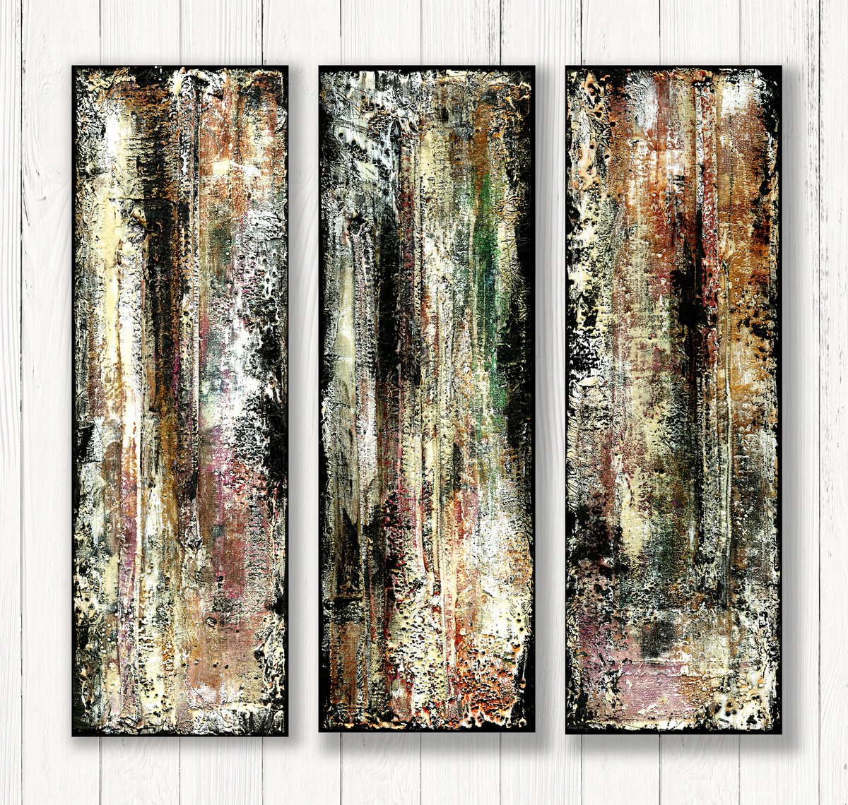 Remnants Of The Past Col. 1 By Kathy Morton Stanion, 24 X 24, Artwork For Sale On Artfinder