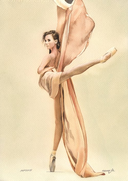 Ballet Dancer CDLVIII by REME Jr.