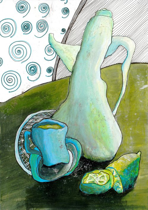 Teatime by Anna Reshetnikova
