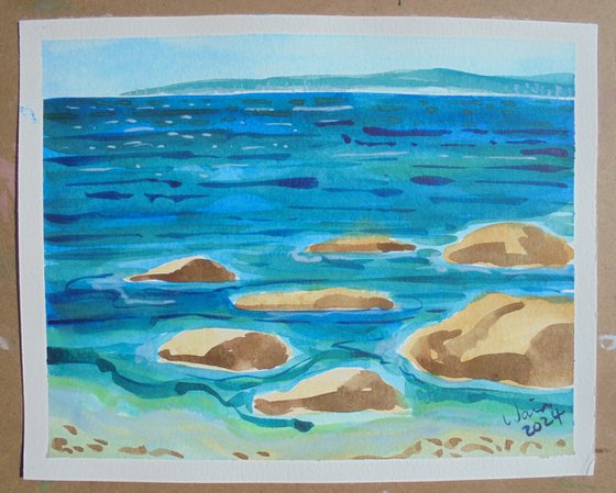 Mediterranean Seascape II