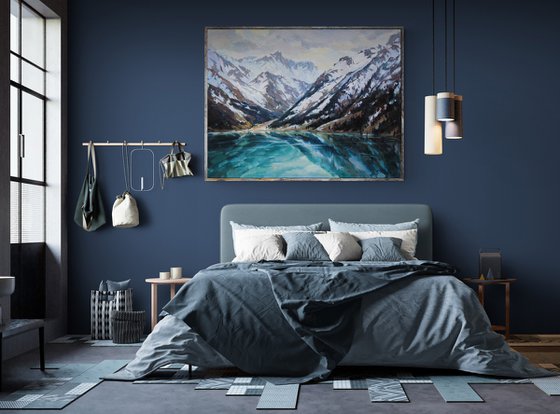 In silence of mountains