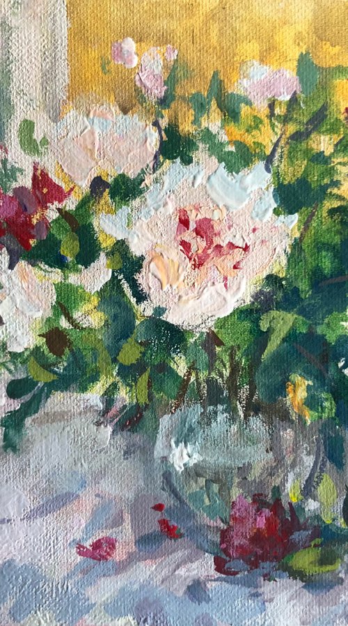By the Window by Oksana Johnson