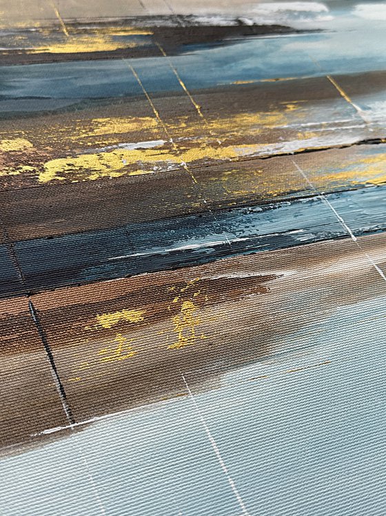 Teal Reflections of Daybreak