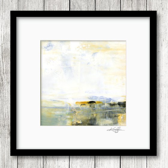 Serenity Walk 145 - Abstract Landscape Painting  by Kathy Morton Stanion