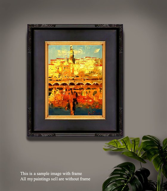 Menton Sunset Impression-gave