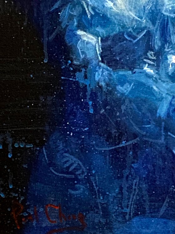 Whispers in the Blue Night