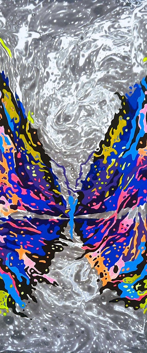 Butterfly «Space» by Mariia Raskin