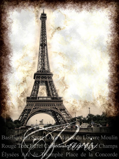 Eiffel Tower by Javier Diaz